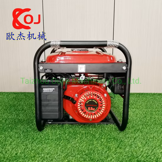 Generador portátil de arranque de retroceso de 3kw con motor de gasolina Gx170 certificado CE