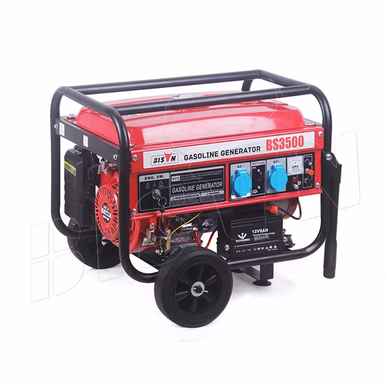 2kw 3kw 5kw 6kw 7kVA pequeño motor de gasolina/gasolina generador diésel eléctrico portátil precio de fábrica para uso doméstico